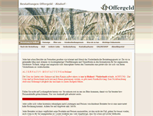 Tablet Screenshot of bestattungen-offergeld.de